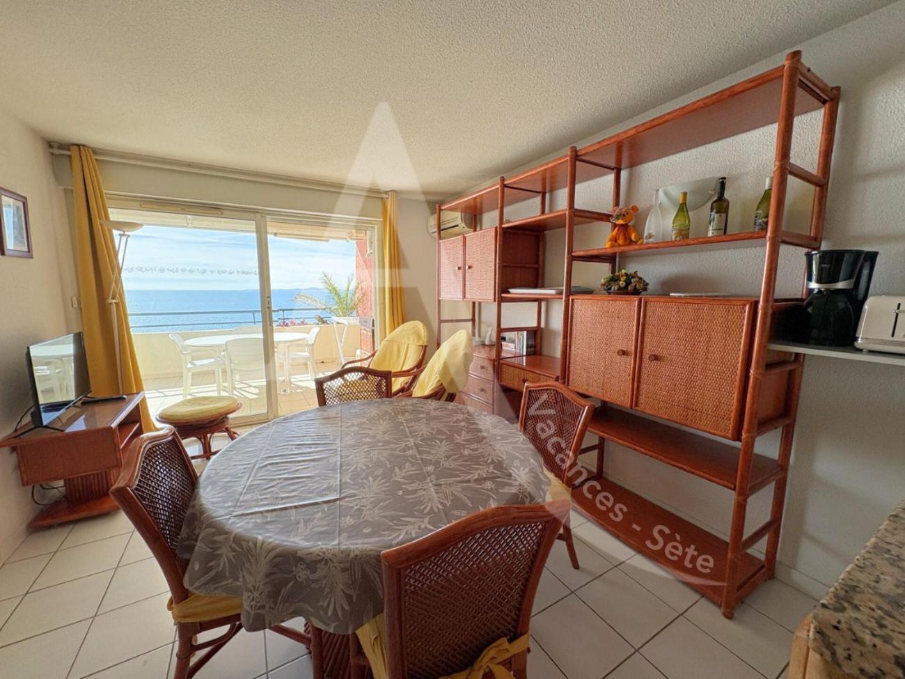 T2 Coin Chambre, Terrasse 1Ere Ligne Mer, Piscine Сет Экстерьер фото