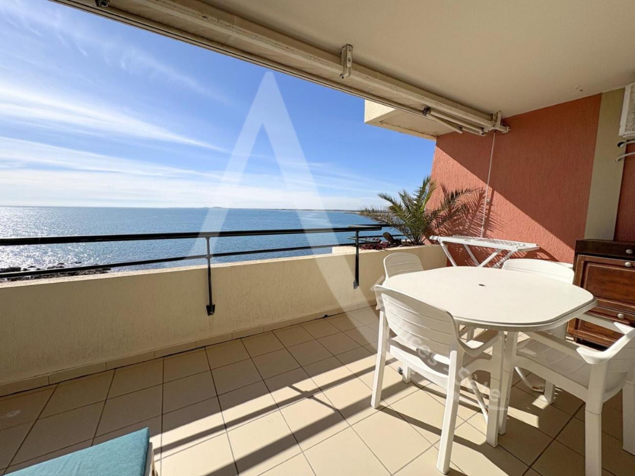 T2 Coin Chambre, Terrasse 1Ere Ligne Mer, Piscine Сет Экстерьер фото